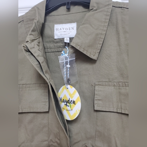 Hayden Olive Green Utility Jacket - Picture 7 of 9